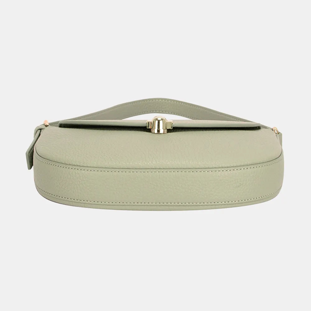 David Jones Metal Buckle Shoulder Bag - Drazelle Store
